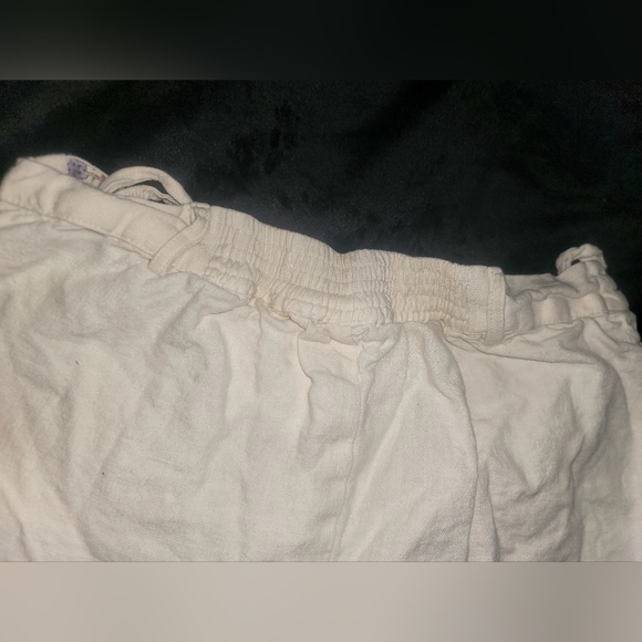 RARE⭐100%LINEN ROLLER RABBIT Comfy Cargo Shorts With Stretch! 😊HEALTHY SHORTS😆 - Picture 6 of 12